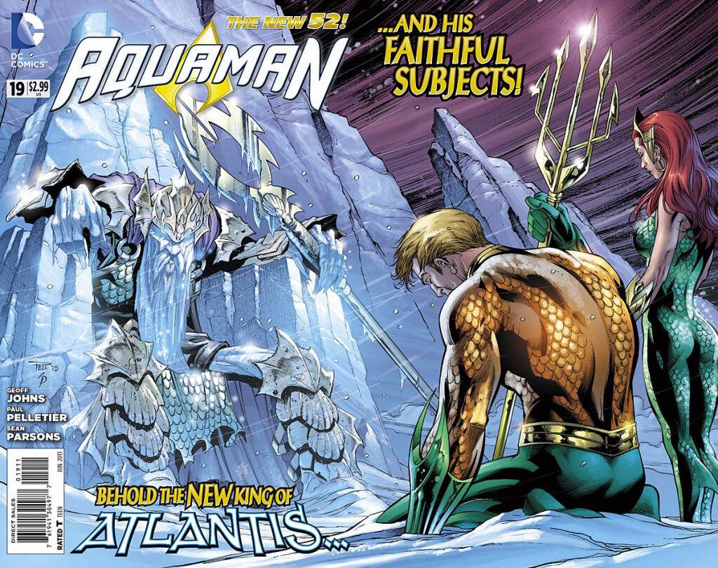 Aquaman (2011) (New 52) - DC Comics (19 - Jun 2013) comic book collectible [Barcode 76194130497701911] - Main Image 1