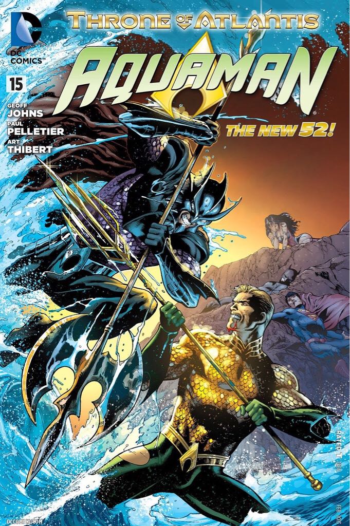 Aquaman - DC Comics (15 - Feb 2013) comic book collectible [Barcode 76194130497701511] - Main Image 1