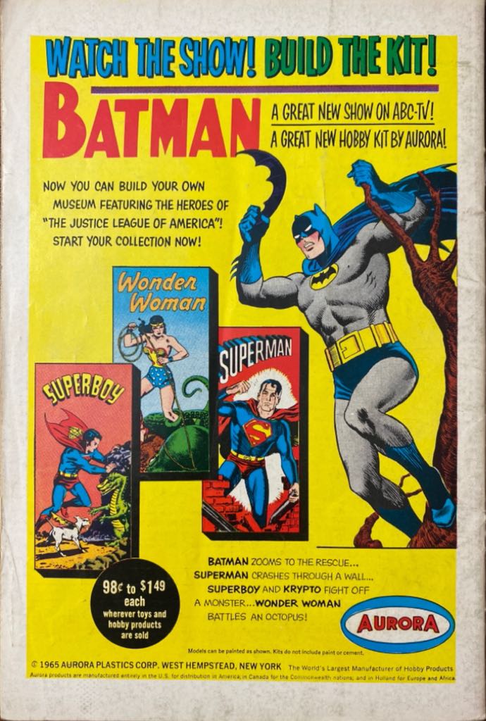Aquaman - DC Superman National Comics (27 - Jun 1966) comic book collectible - Main Image 2