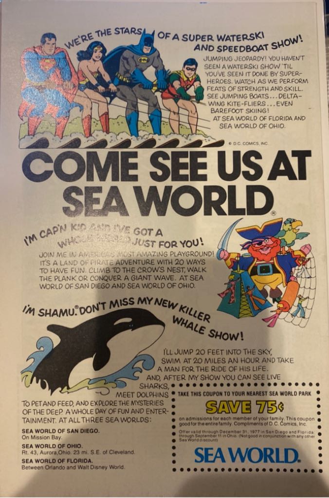 Aquaman - DC Comics (57 - Sep 1977) comic book collectible - Main Image 2