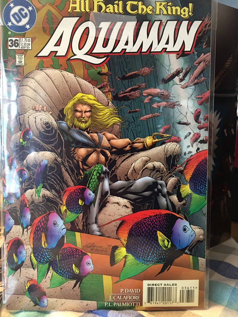 Aquaman - DC Comics (36 - Sep 1997) comic book collectible [Barcode 76194120117703611] - Main Image 1