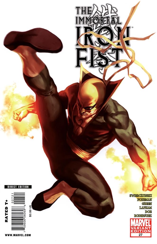 The Immortal Iron Fist  (27) comic book collectible [Barcode 759606060696] - Main Image 1