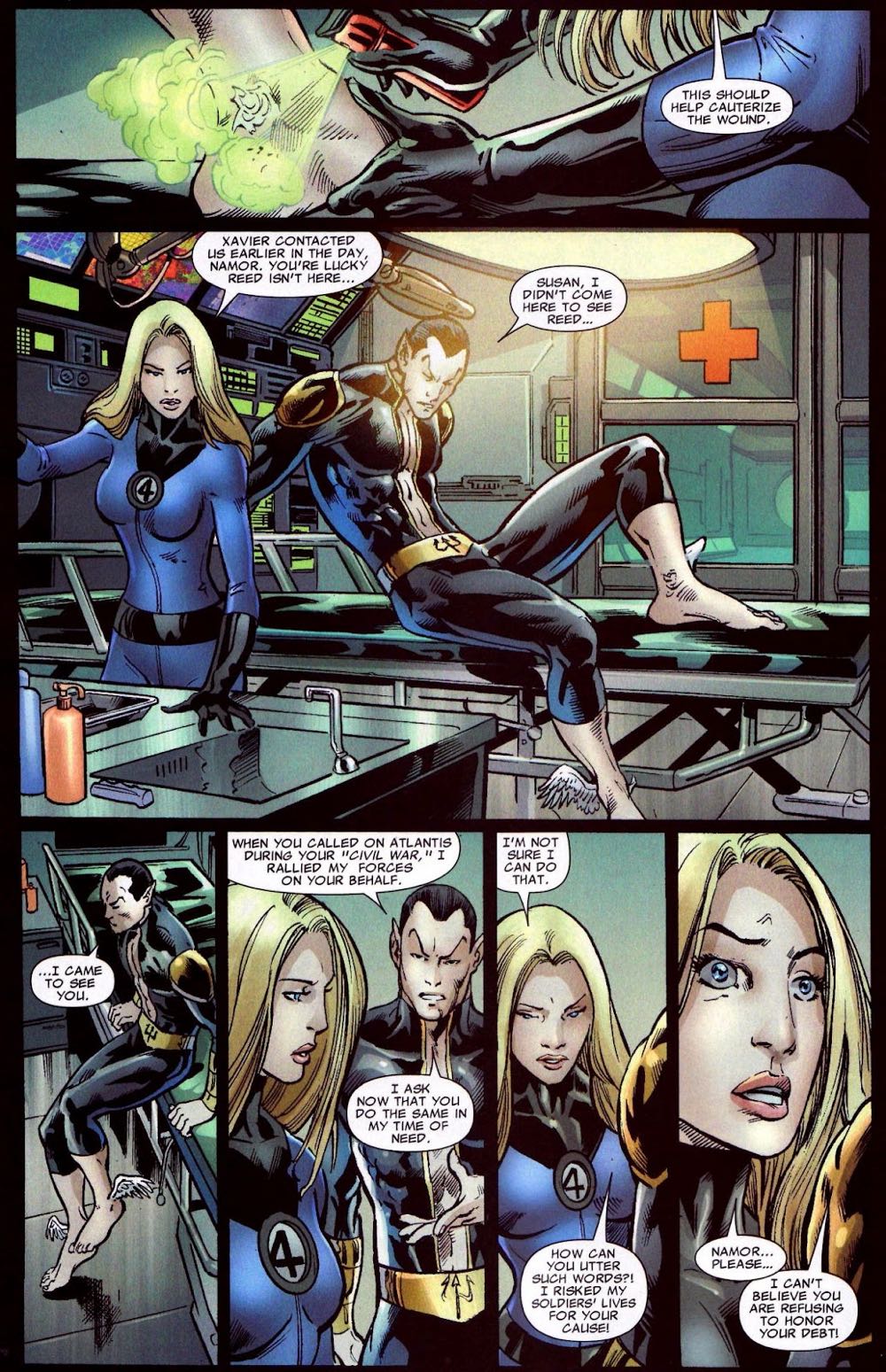 Sub-mariner M - Marvel Comics (4 - Nov 2007) comic book collectible [Barcode 759606061471] - Main Image 3