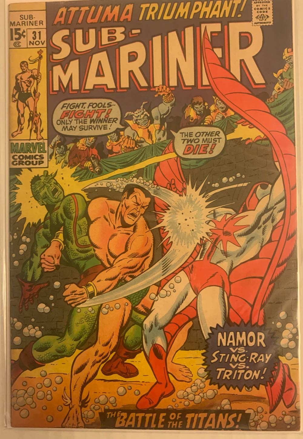 Sub-mariner  (31) comic book collectible - Main Image 2