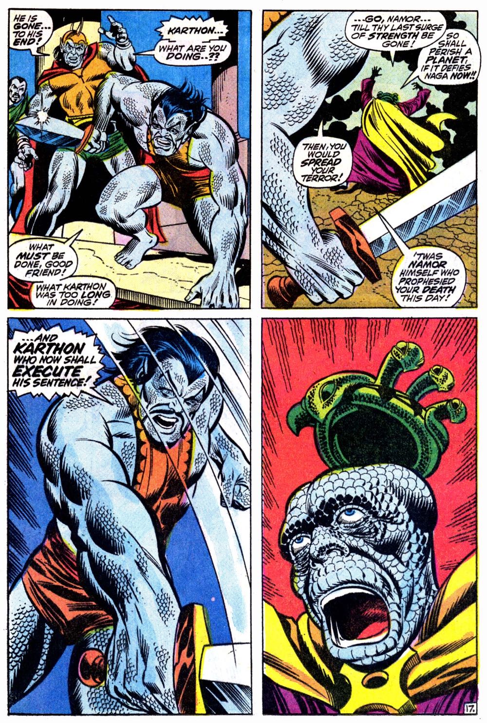 Sub-Mariner 13 - Marvel Comics (13 - May 1969) comic book collectible - Main Image 3