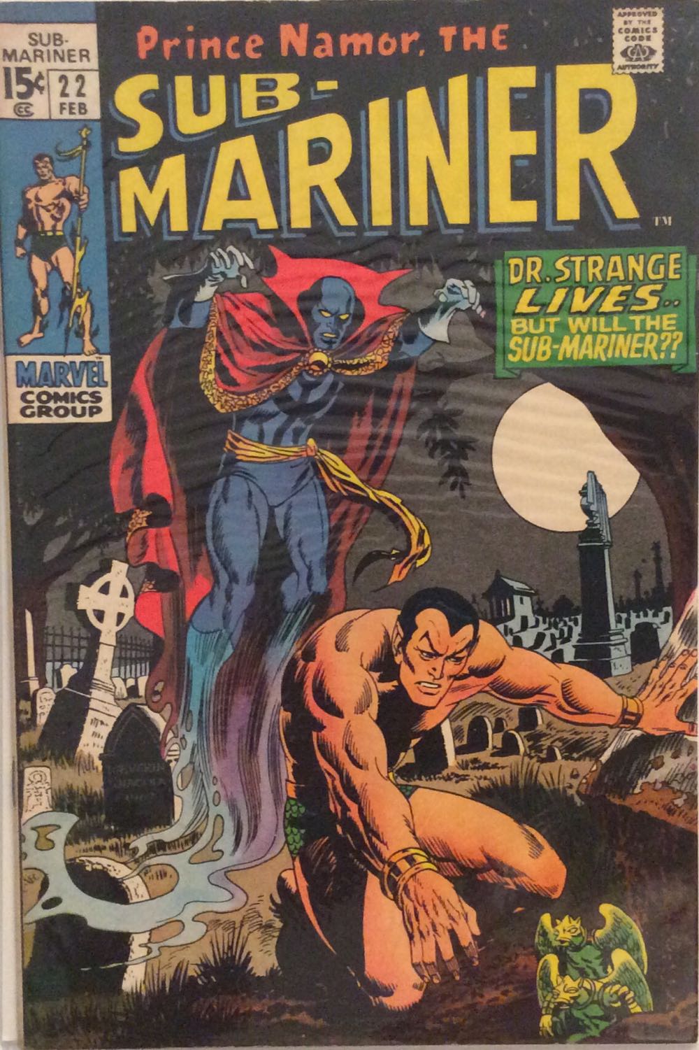 Sub-Mariner - Marvel Comics (22 - Feb 1970) comic book collectible - Main Image 2