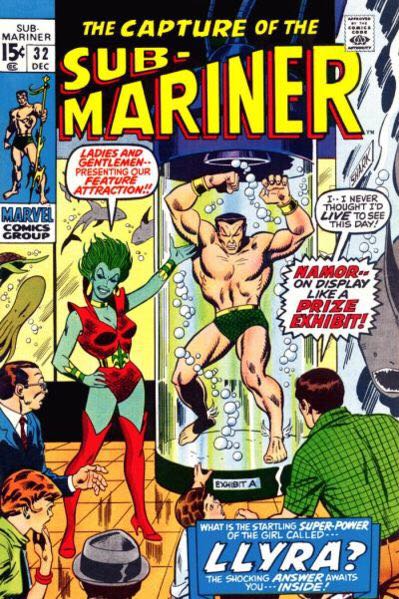 Sub-Mariner (Vol. 1) - Marvel Comics Group (32 - Dec 1970) comic book collectible [Barcode 75960606022100111] - Main Image 1