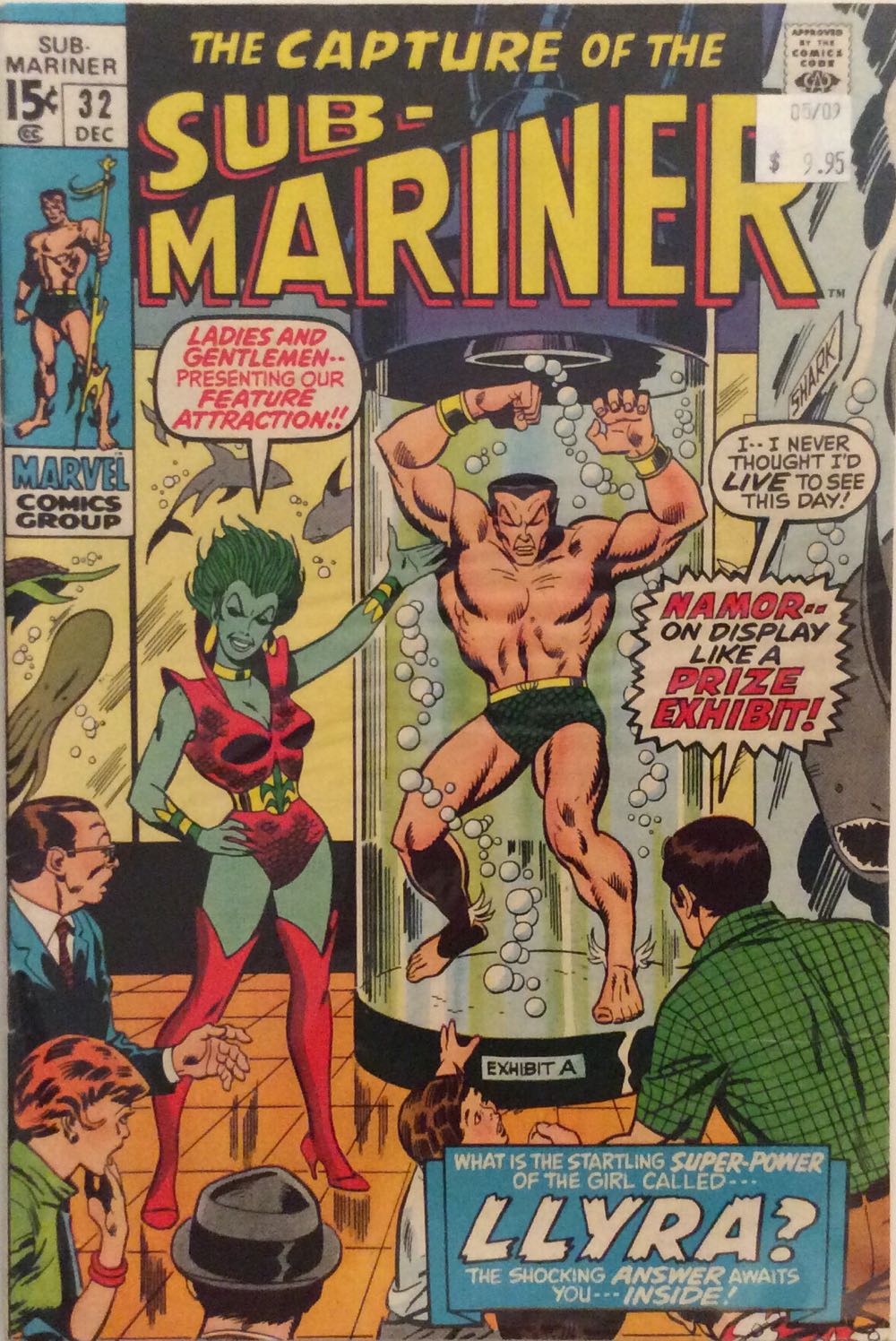 Sub-Mariner (Vol. 1) - Marvel Comics Group (32 - Dec 1970) comic book collectible [Barcode 75960606022100111] - Main Image 2