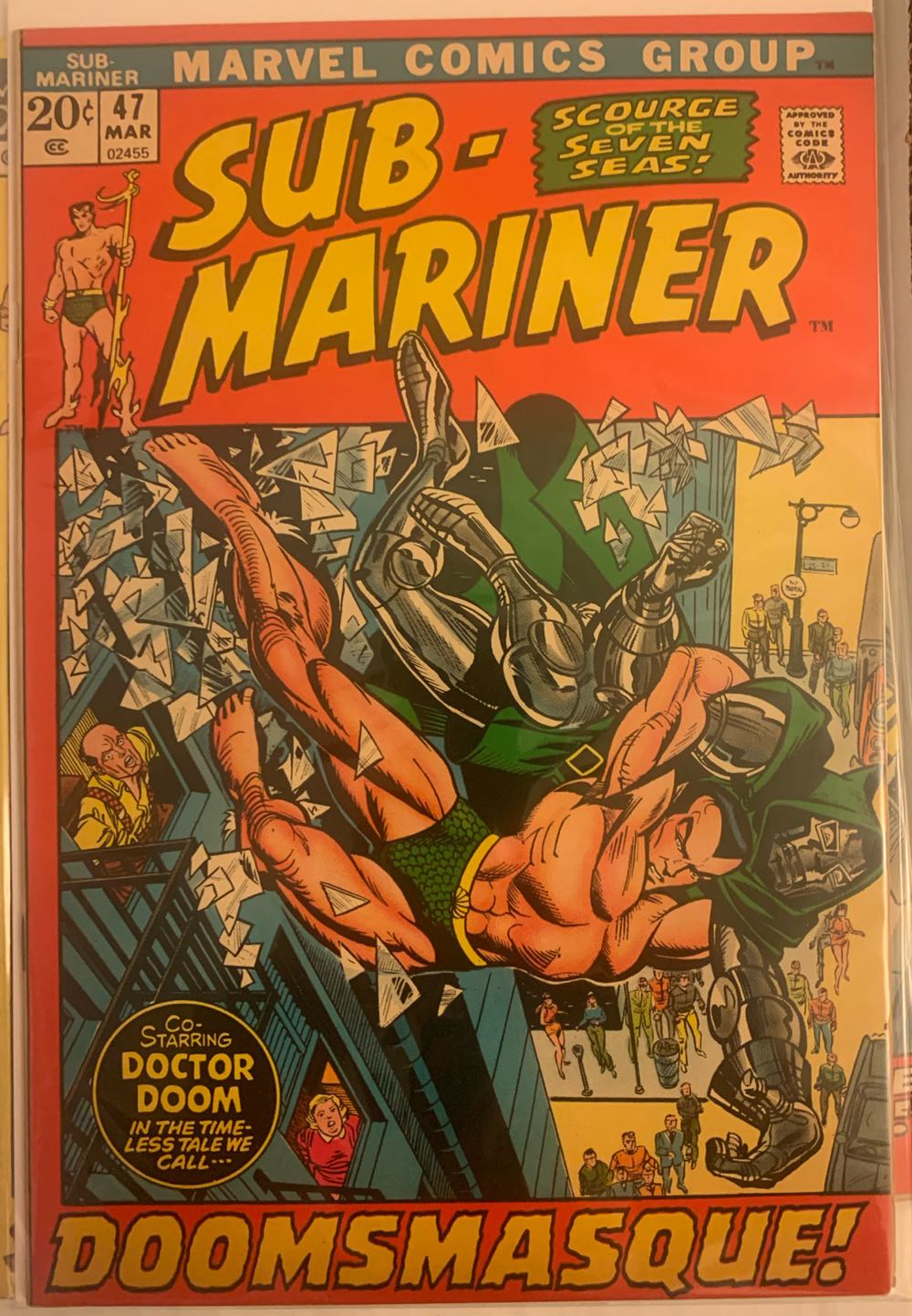 Sub-Mariner - Marvel Comics Group (47 - Mar 1972) comic book collectible - Main Image 3