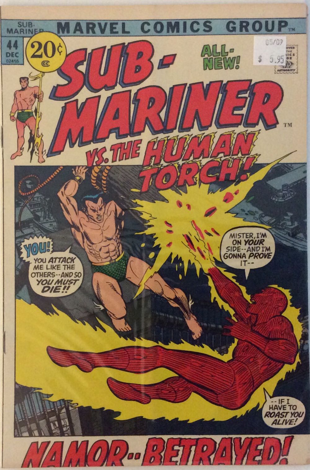 Sub-Mariner #44 - Magazine Management Co (44 - 12/1971) comic book collectible - Main Image 3