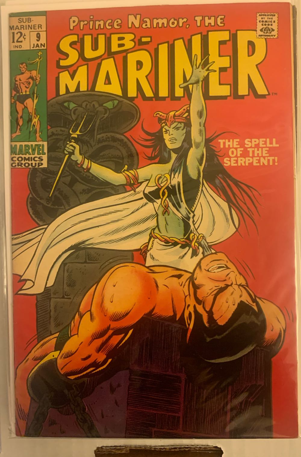 Sub-Mariner - Marvel (9 - Jan 1969) comic book collectible - Main Image 3