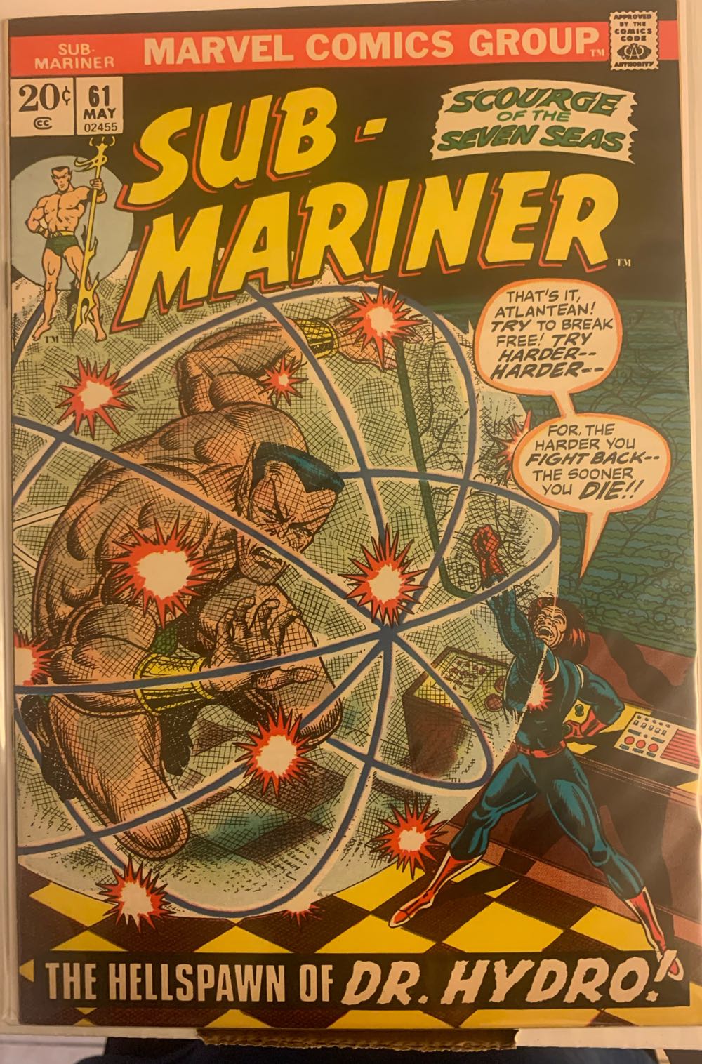Sub-Mariner - Marvel (61 - May 1973) comic book collectible - Main Image 3