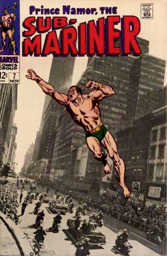 Sub-Mariner - Marvel Comics (7 - Nov 1968) comic book collectible - Main Image 1
