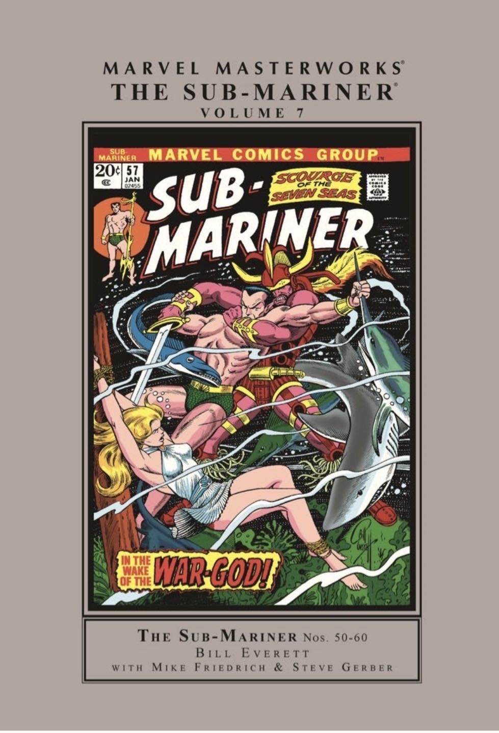 Sub-Mariner - Marvel Comics (59 - Mar 1973) comic book collectible - Main Image 3