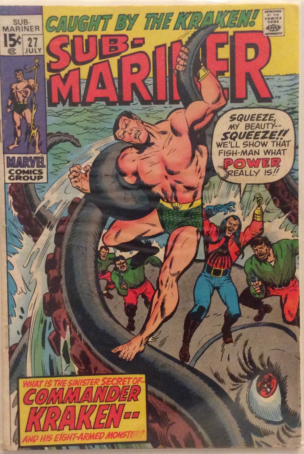 Sub-Mariner - Marvel (5 - Sep 1968) comic book collectible - Main Image 2