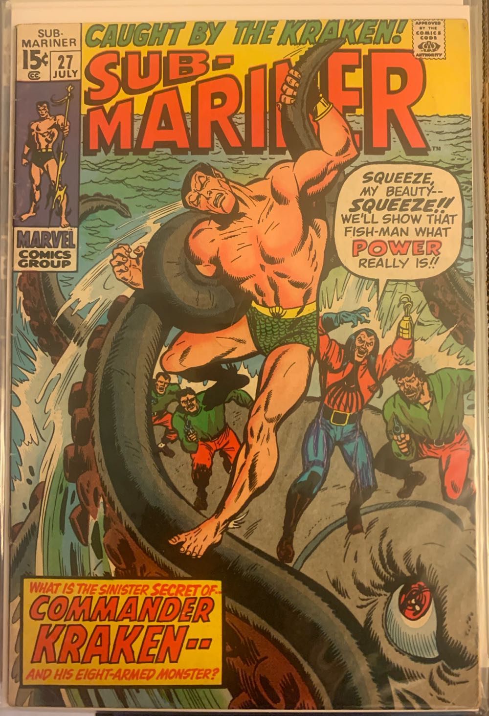 Sub-Mariner - Marvel (5 - Sep 1968) comic book collectible - Main Image 3