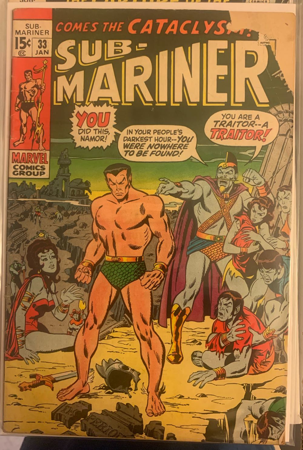 Sub-Mariner - Marvel Comics (33 - Jan 1971) comic book collectible - Main Image 3