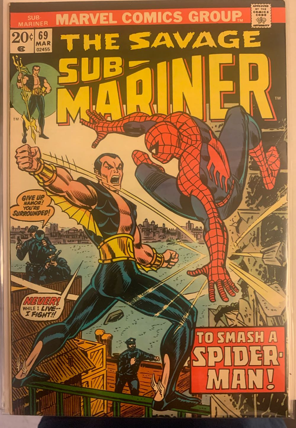 Sub-Mariner  (69) comic book collectible [Barcode 75960606022100111] - Main Image 2
