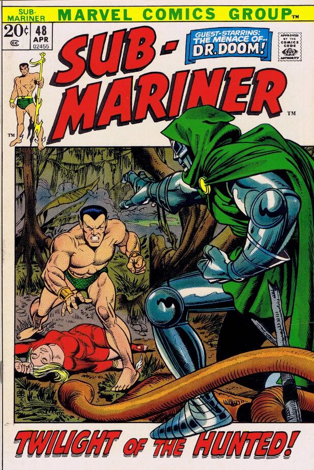 Sub-mariner - Marvel Comics (48 - Apr 1972) comic book collectible - Main Image 1
