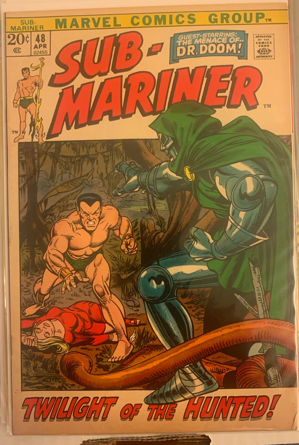 Sub-mariner - Marvel Comics (48 - Apr 1972) comic book collectible - Main Image 3