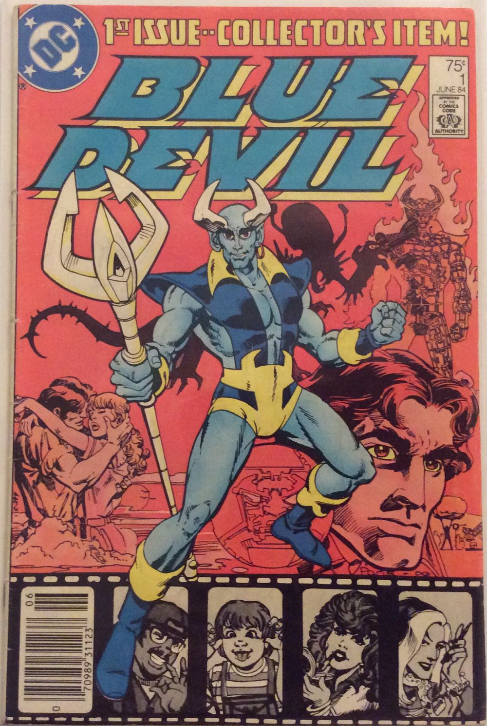 Blue Devil - DC (1 - Jun 1984) comic book collectible [Barcode 070989311237] - Main Image 2