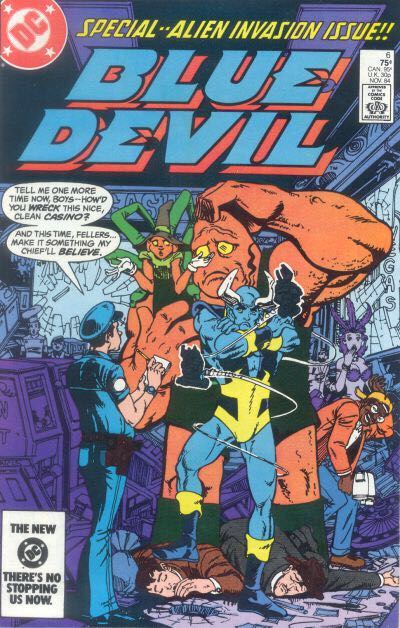 Blue Devil #6 - DC Comics (6 - Nov 1984) comic book collectible [Barcode 070989311237] - Main Image 1