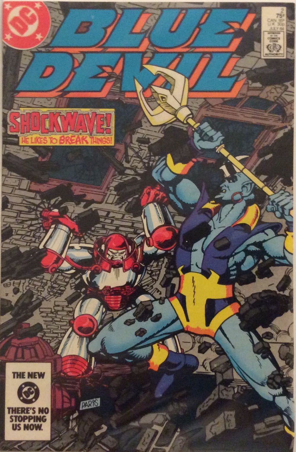 Blue Devil - DC Comics (2 - 07/1984) comic book collectible [Barcode 070989311237] - Main Image 2
