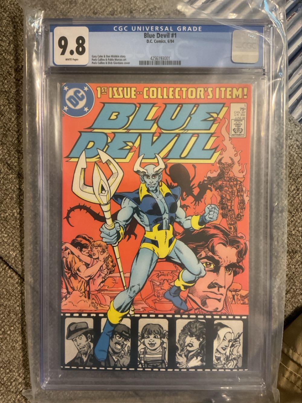 Blue Devil (Vol. 1) - DC Comics (1 - Jun 1984) comic book collectible [Barcode 070989311237] - Main Image 2