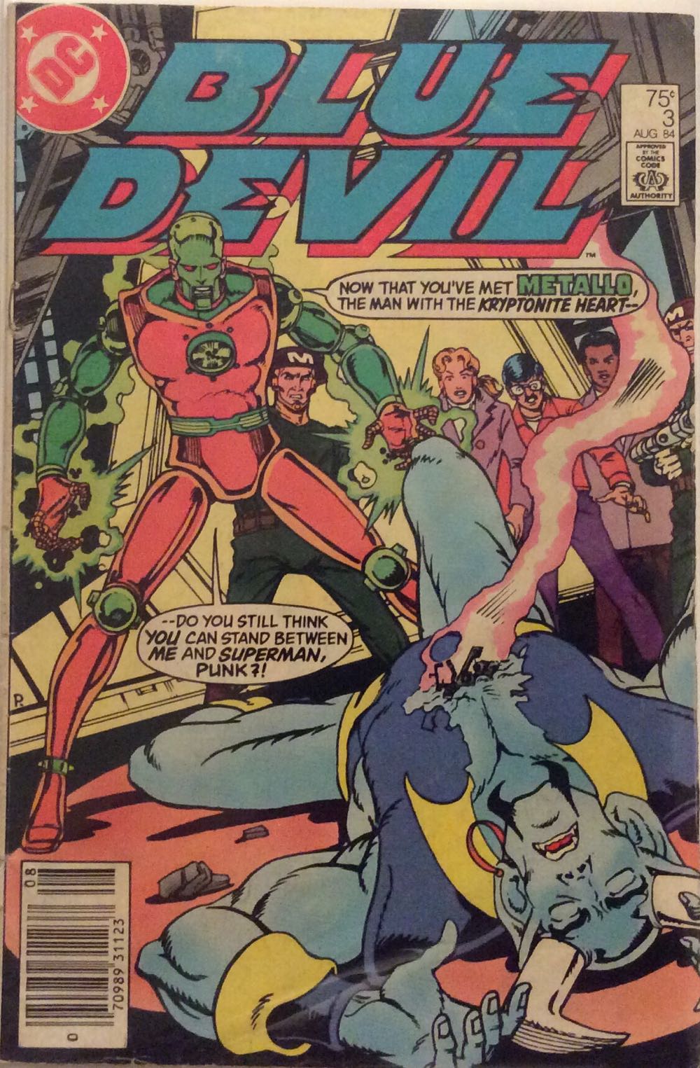 Blue Devil - DC Comics (3 - 08/1984) comic book collectible - Main Image 2