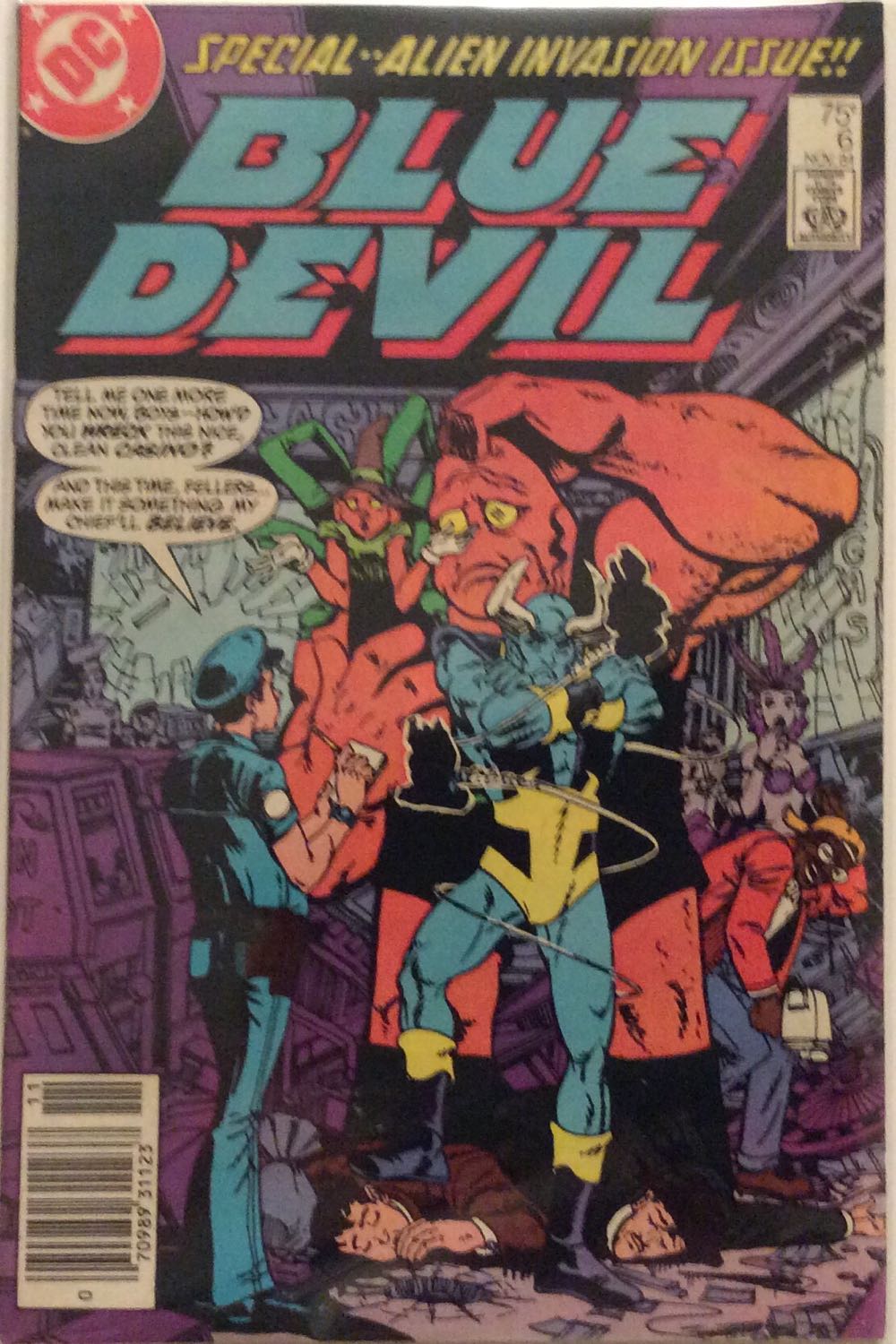 Blue Devil - DC Comics (6 - 11/1984) comic book collectible - Main Image 2