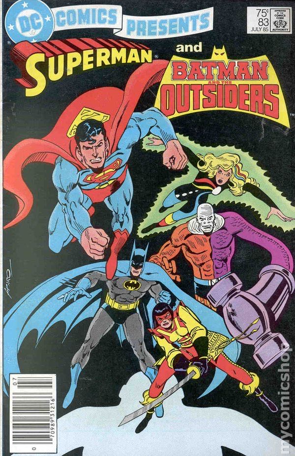 DC Comics Presents - DC Comics (83 - Jul 1985) comic book collectible [Barcode 070989312166] - Main Image 2