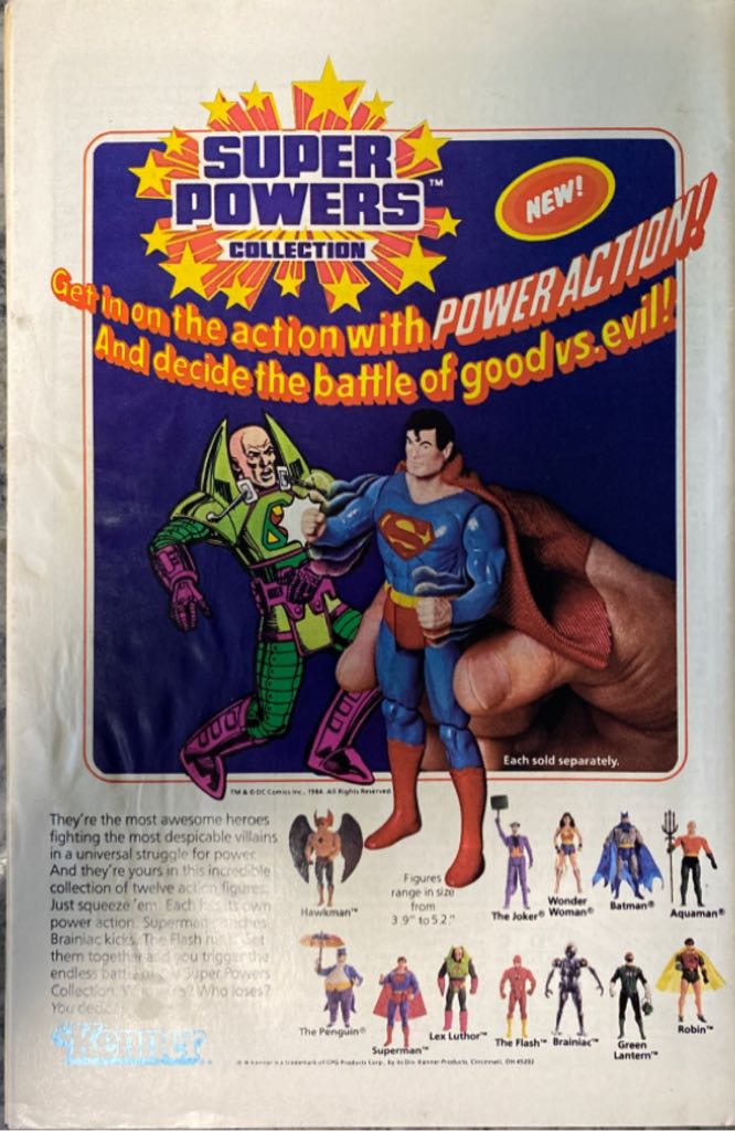 DC Comics Presents - DC Comics (86 - Oct 1985) comic book collectible [Barcode 070989312166] - Main Image 2