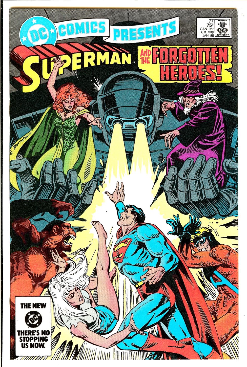 DC Comics Presents - DC Comics (77 - Jan 1985) comic book collectible [Barcode 07098931216] - Main Image 3