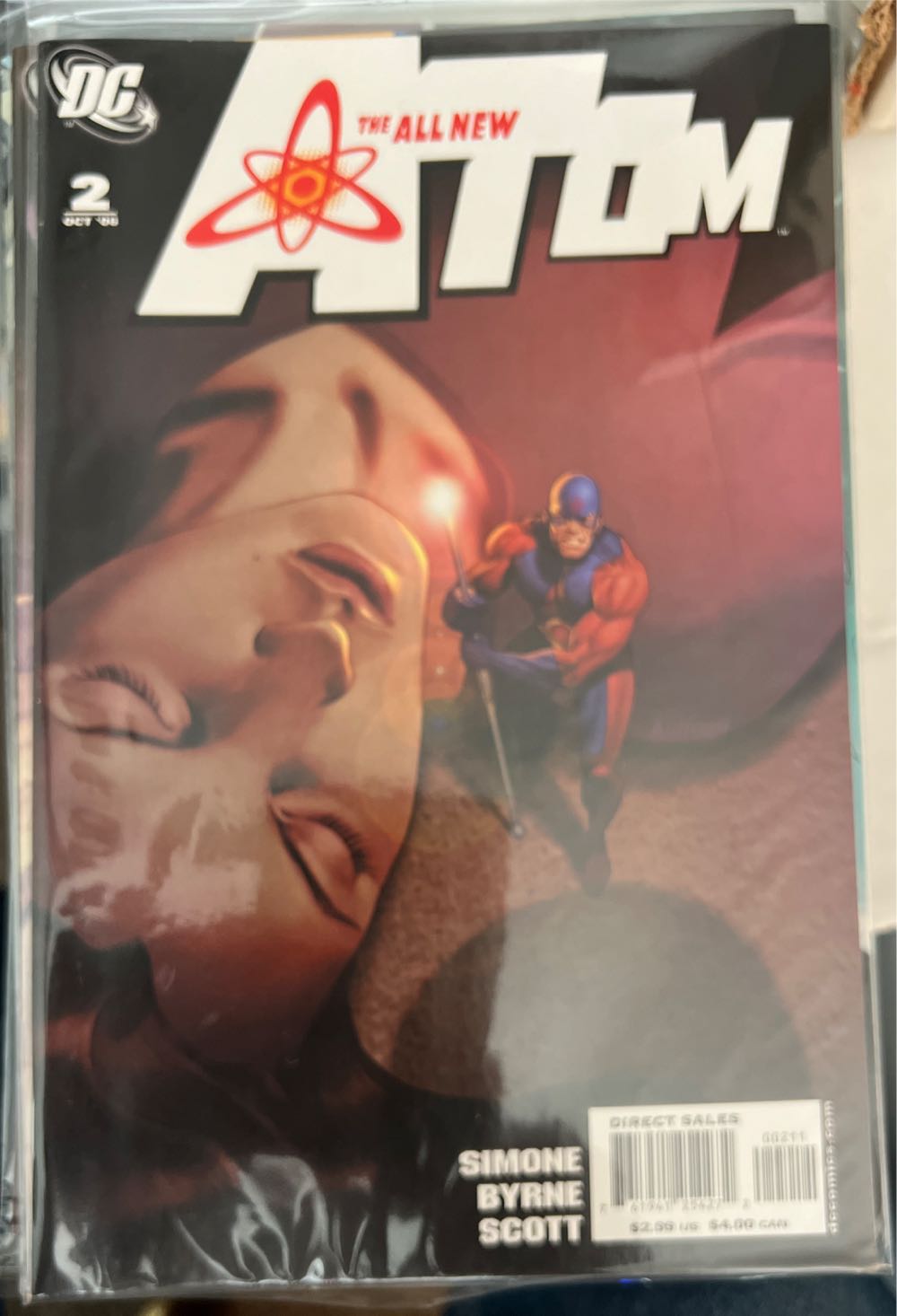 The All New Atom - DC Comics (2 - Oct 2006) comic book collectible [Barcode 76194125427200211] - Main Image 2