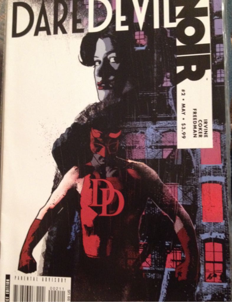 Daredevil: Noir - Marvel (2 - Jun 2009) comic book collectible [Barcode 75960606322200211] - Main Image 1