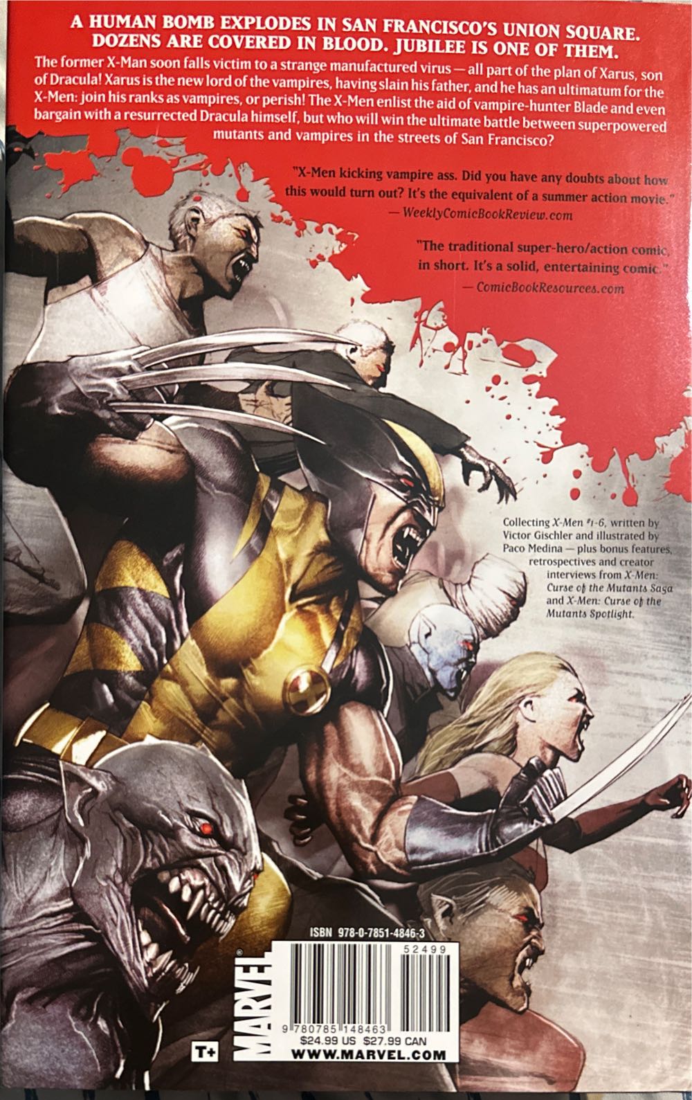 X-Men: Curse Of The Mutants - Marvel (1-6) comic book collectible [Barcode 9780785148463] - Main Image 2