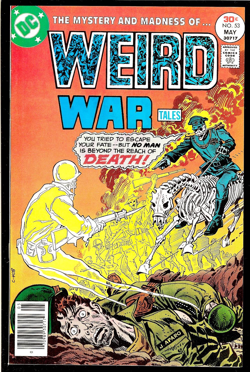Weird War Tales - DC Comics (79 - Sep 1979) comic book collectible [Barcode 761941296555] - Main Image 3