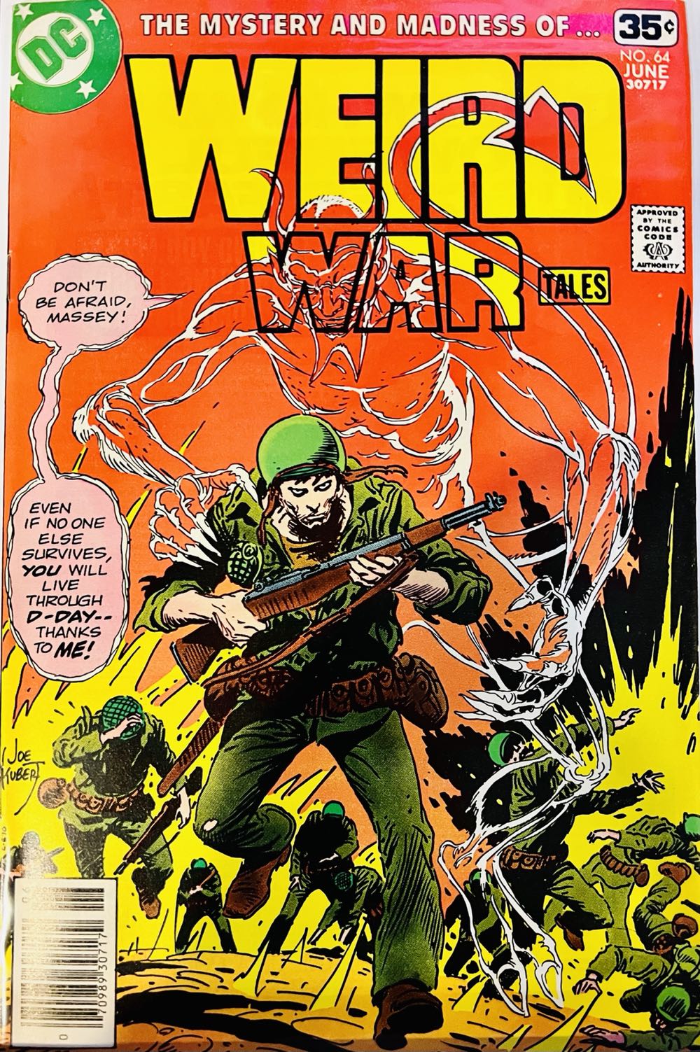 Weird War Tales - DC (64 - Jun 1978) comic book collectible [Barcode 761941296555] - Main Image 2