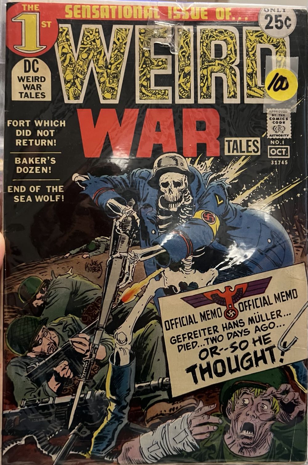 Weird War Tales - DC Comics (1 - 09/1971) comic book collectible - Main Image 4