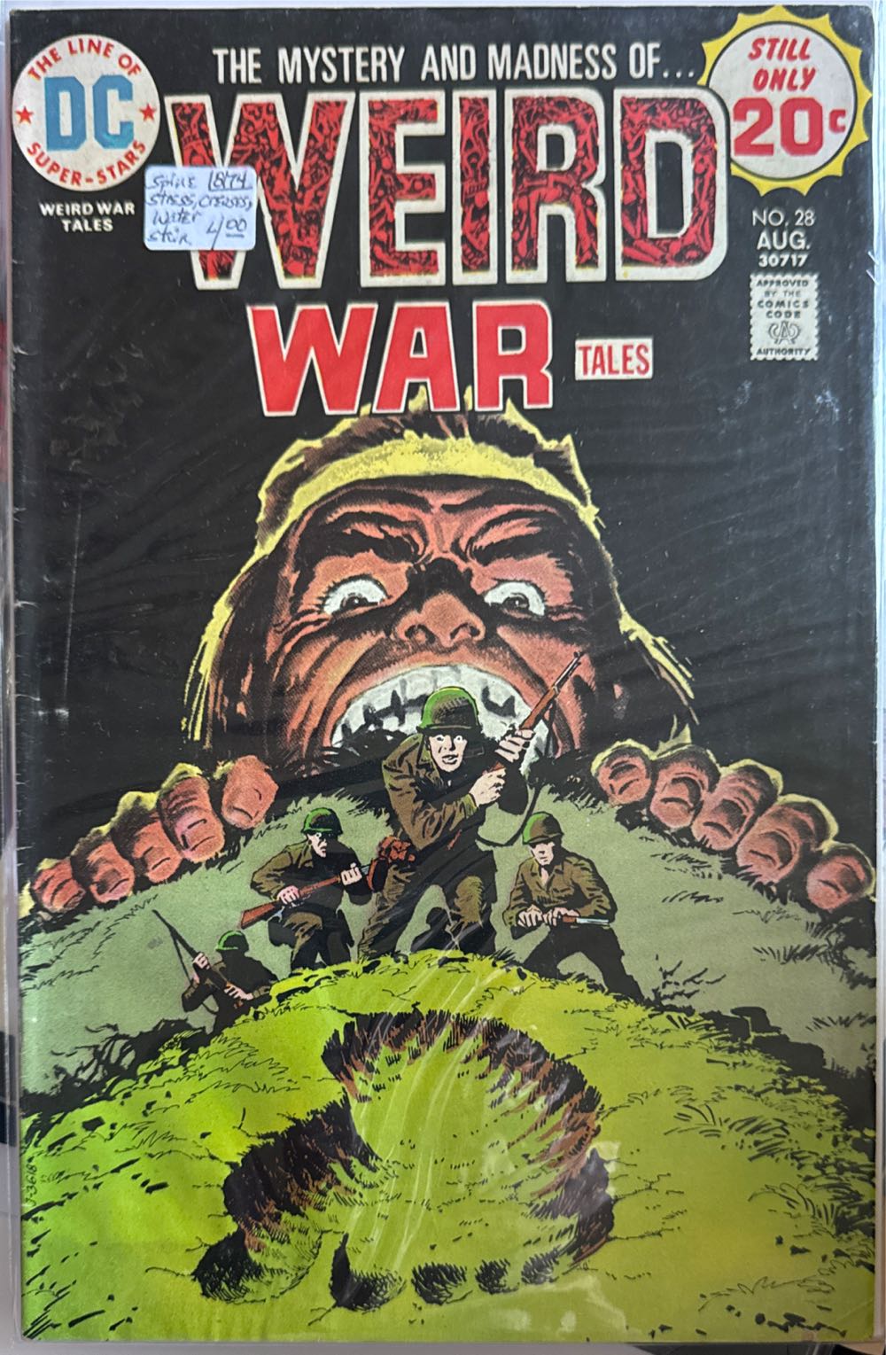 Weird War Tales - DC (Detective Comics) (28 - Aug 1974) comic book collectible - Main Image 2