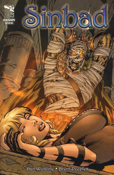 1001 Arabian Nights: The Adventures of Sinbad - Zenescope (6) comic book collectible [Barcode 689076350808] - Main Image 3