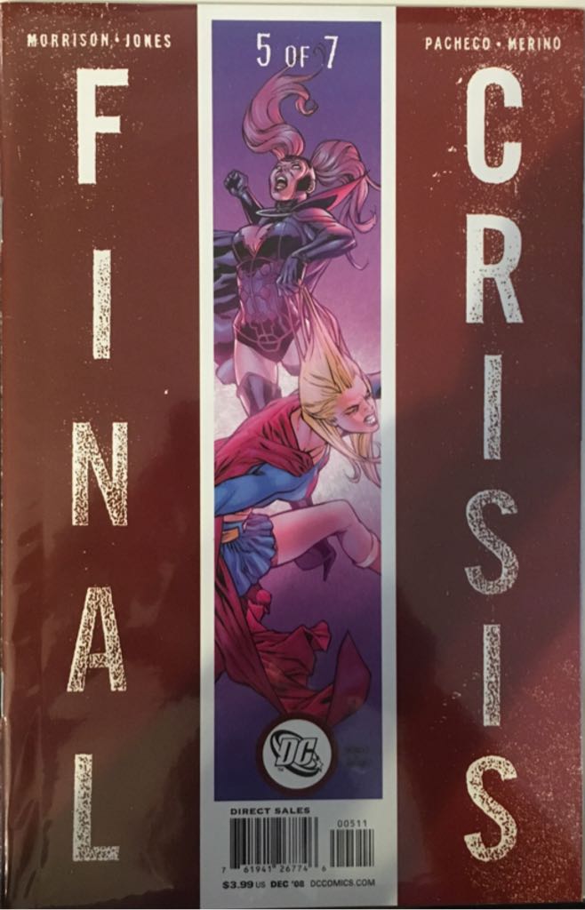 Final Crisis - DC Comics (5 - Dec 2008) comic book collectible [Barcode 76194126774600511] - Main Image 1