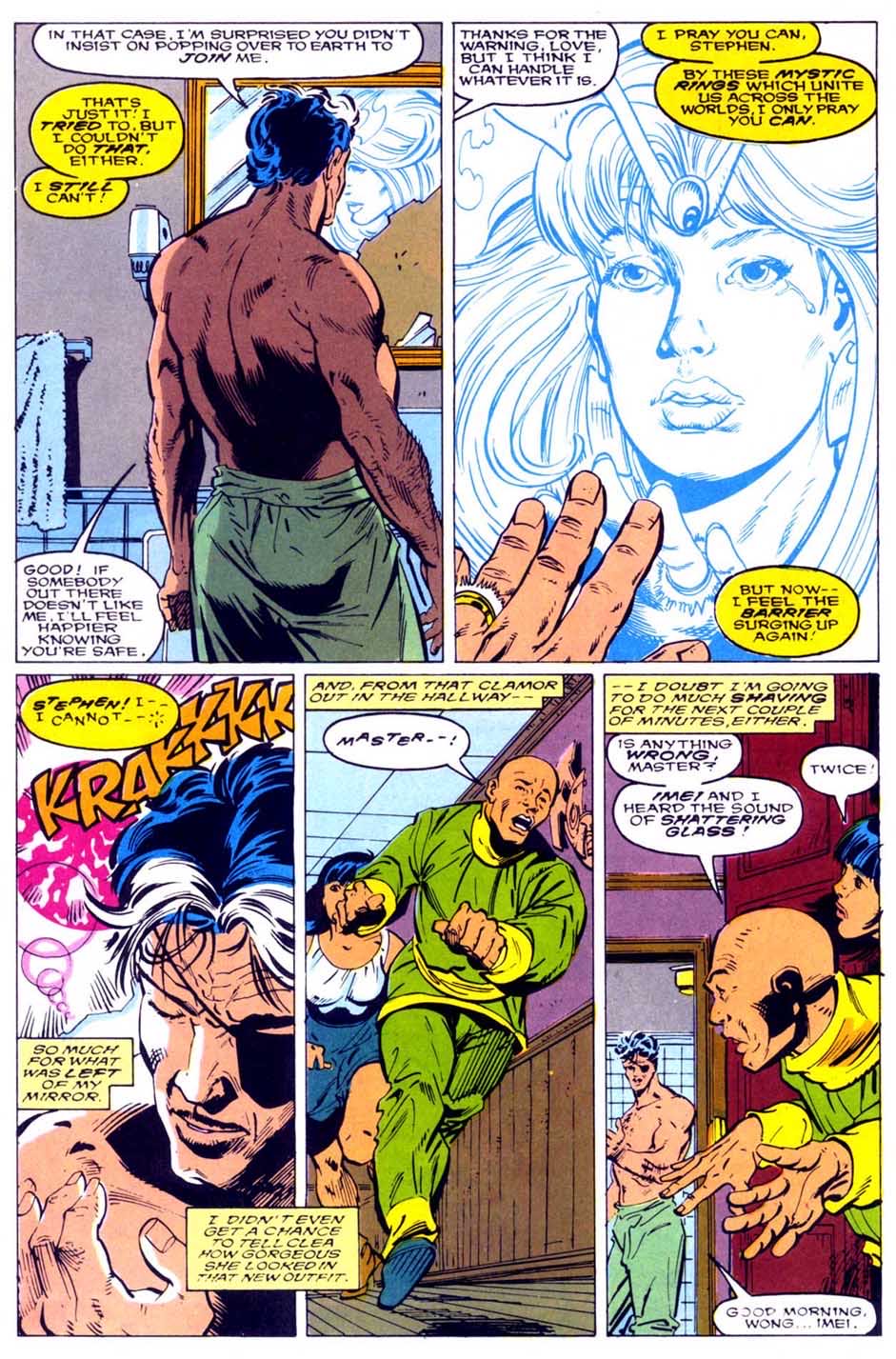 Doctor Strange #5 - Marvel Comics (5 - Jul 1989) comic book collectible [Barcode 024885210248] - Main Image 3