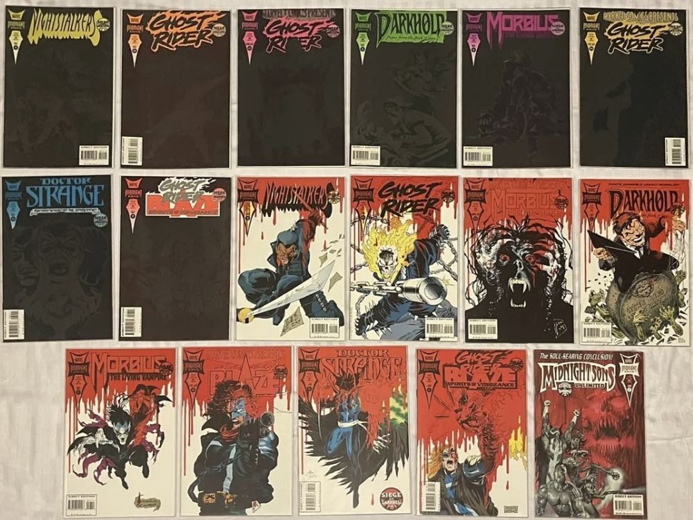Doctor Strange: Sorcerer Supreme - Marvel (Midnight Sons) (60 - Dec 1993) comic book collectible [Barcode 759606040728] - Main Image 2