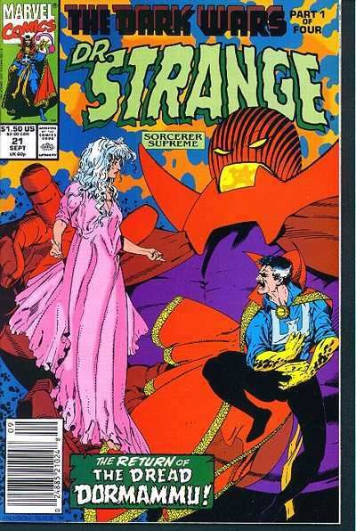 Doctor Strange: Sorcerer Supreme (1988) - Marvel (21 - Sep 1990) comic book collectible [Barcode 024885210248] - Main Image 1