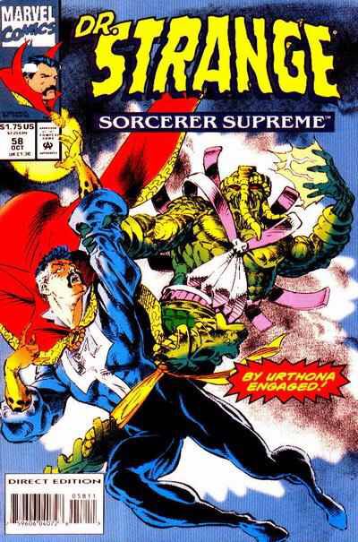 Doctor Strange: Sorcerer Supreme - Marvel Comics (58 - Oct 1993) comic book collectible [Barcode 759606040728] - Main Image 1