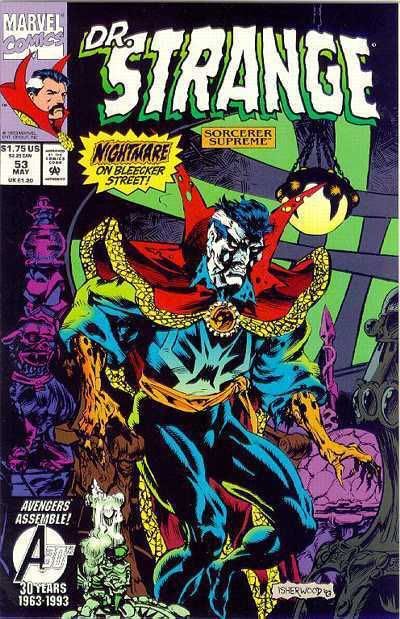 Doctor Strange: Sorcerer Supreme - Marvel Comics (53 - May 1993) comic book collectible [Barcode 75960604072808011] - Main Image 1