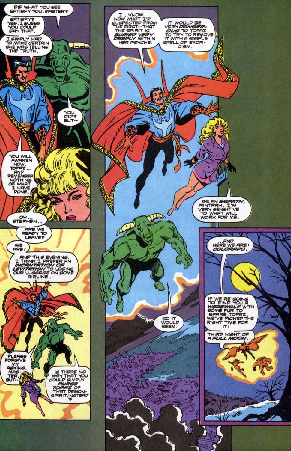 Dr. Strange - Marvel Comics (26 - Feb 1991) comic book collectible [Barcode 024885210248] - Main Image 3