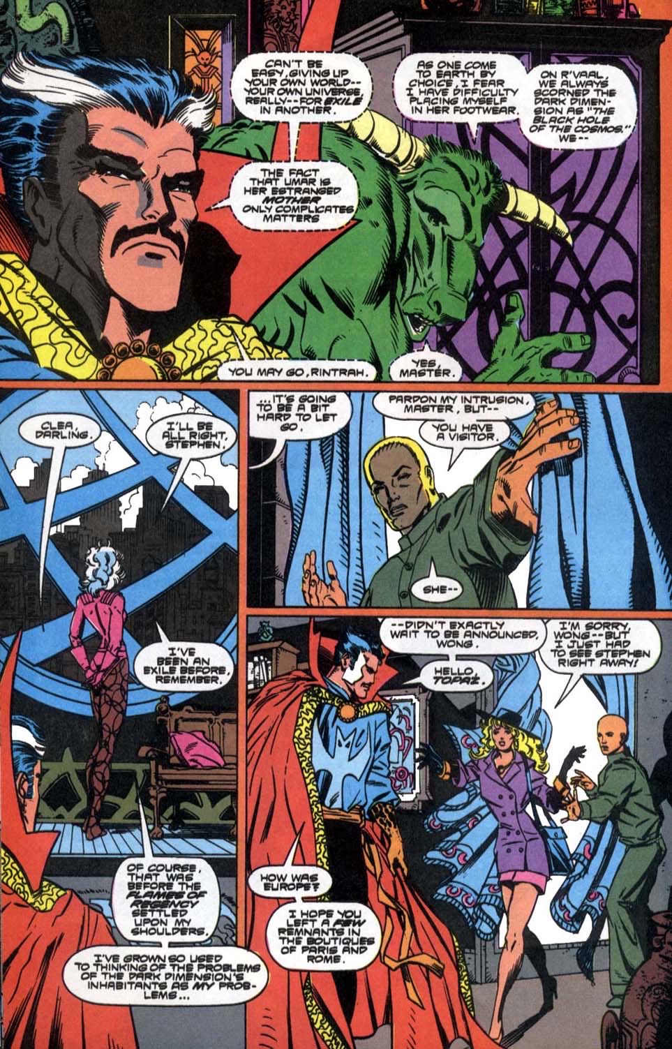 Dr. Strange - Marvel Comics (26 - Feb 1991) comic book collectible [Barcode 024885210248] - Main Image 4