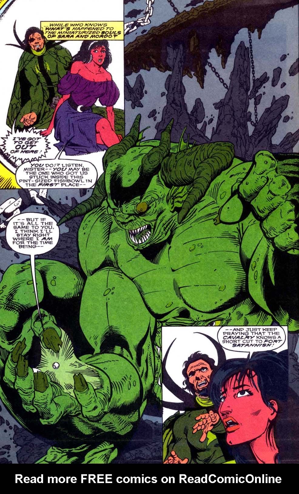 Doctor Strange: Sorcerer Supreme - Marvel Comics (7 - Sep 1989) comic book collectible [Barcode 024885210248] - Main Image 3